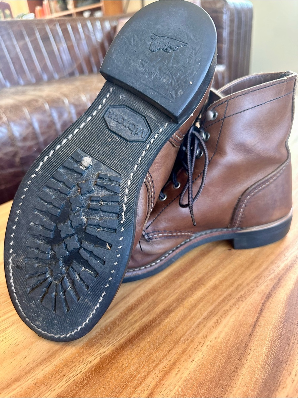 Women's Red Wing Iron Ranger 7.5 - Picture 8 of 9